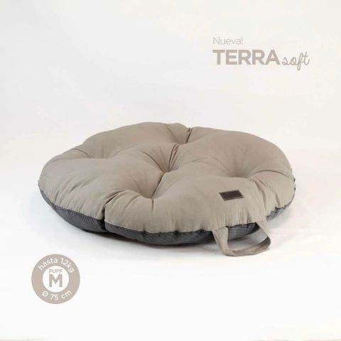 Puff Terra Soft Gris - comprar online