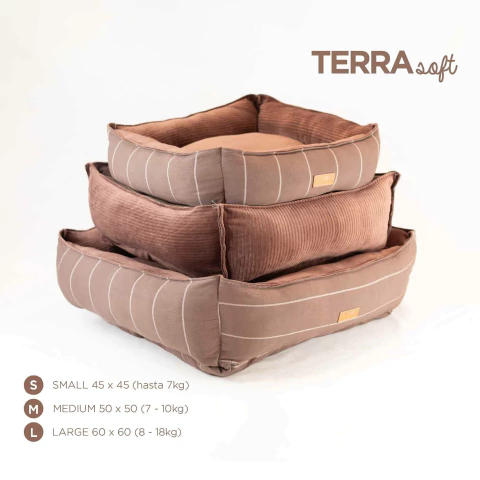Camita Terra Soft Visón Raya - comprar online
