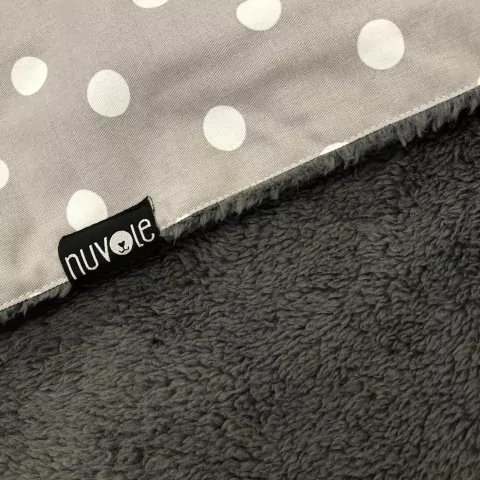 Mantas Corderito Lunares