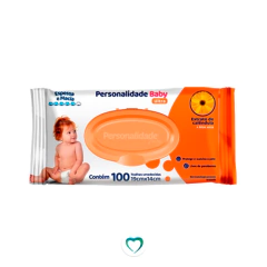 Toalha Umedecida Personalidade Baby Ultra 100 und