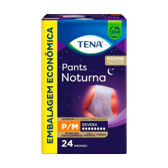 Roupa íntima Adulto Tena Pants Noturna P-M 24 Und