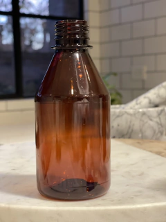 BOTELLA 250ml PET AMBAR MYS02 - comprar online