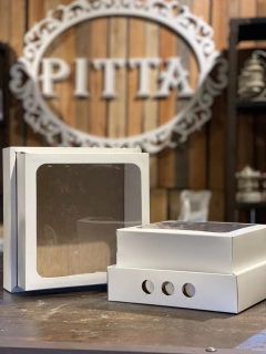 CAJA VISOR CON TAPA 27X27X12CM x10u