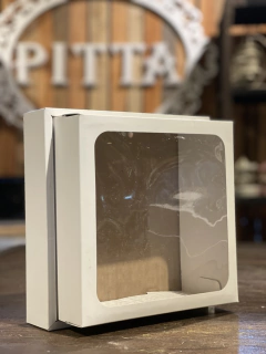 CAJA VISOR CON TAPA 27X27X12CM x10u en internet