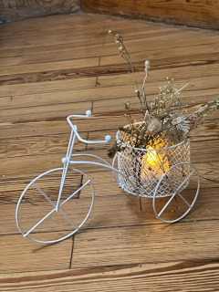 BICI GRANDE 2O CM blanca (no incluye deco) PA50-2