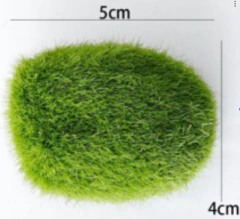 PIEDRAS DE MUSGO ARTIFICIAL x 4u. - comprar online