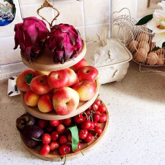 TORRE BANDEJA DE MADERA REDONDAS PA306