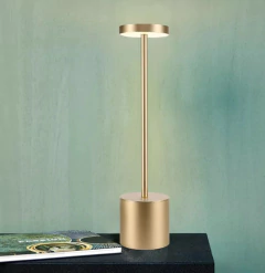 LAMPARA LED GOLD CON CABLE USB PA210 - comprar online