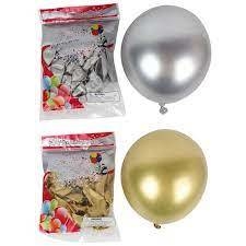 GLOBO METALICO LATEX 10 PULGADAS x 50unidades PA17-ME-10 en internet