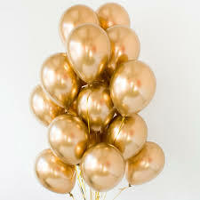 GLOBO METALICO LATEX 10 PULGADAS x 50unidades PA17-ME-10 en internet