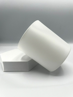 FRASCO DE VIDRIO X6 U. CON TAPA HERMETICA BLANCO PA433 - PITTA IMPORTACIONES