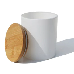 FRASCO DE VIDRIO CON TAPA HERMETICA BLANCO PA433 - tienda online