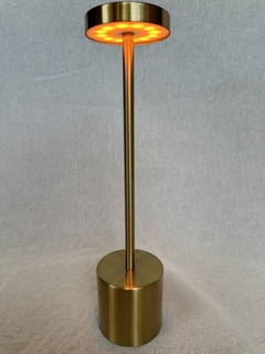 LAMPARA LED GOLD CON CABLE USB PA210