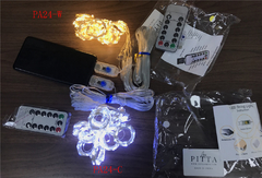 CORTINA LED USB 3x3MTS X UNIDAD PA24 en internet