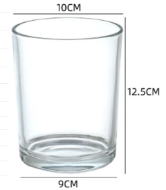 FRASCO DE VIDRIO X6 U. CON TAPA HERMETICA PA431 - PITTA IMPORTACIONES