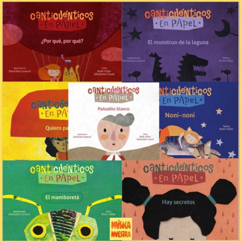 Pañuelito blanco Coleccion: Canticuenticos en papel Autor: Ruth Hillar Sebastian Cuneo Dibujante: Estrellita Caracol Editorial: Gerbera