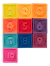 Soft Blocks ONE TWO SQUEEZE Coleccion: Cubos Blandos x 10 texturados Editorial: Baby Toys - tienda online