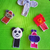 Pack titeres dedo x 5 Selva en internet