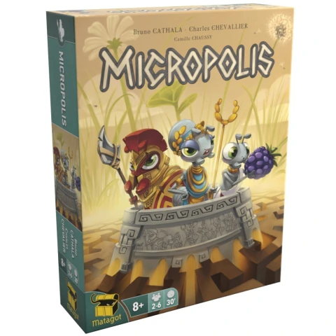 Micropolis Autor: Bruno Cathala - Charles Chevalier Dibujante: Camille Chaussy Editorial: Matagot