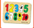 Rompecabezas chico Numeros - tienda online