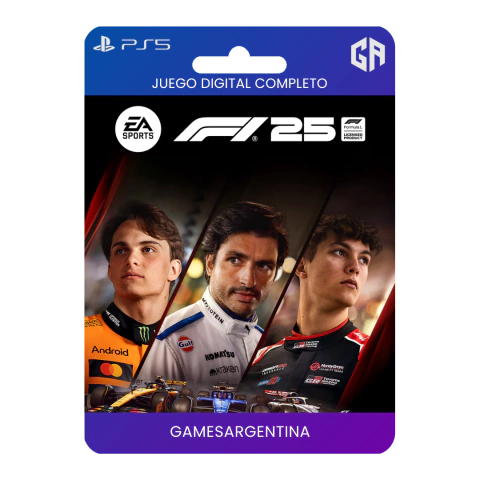 F1 25 PS5 - DIGITAL - comprar online