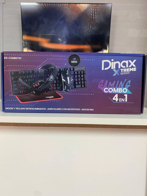 COMBO GAMER 4 EN 1 DINAX - comprar online
