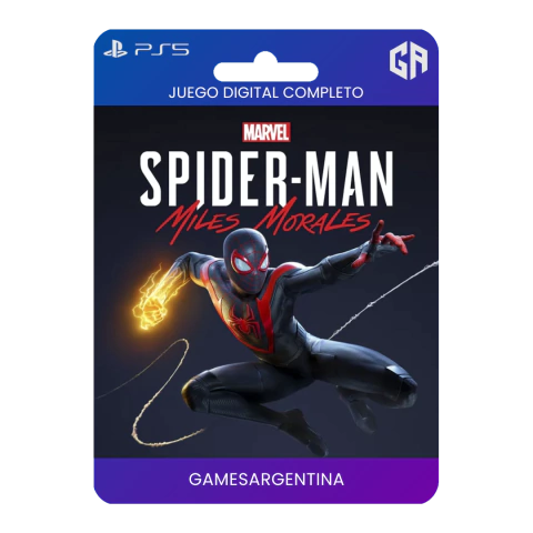 SPIDER-MAN MILES MORALES PS5 - comprar online