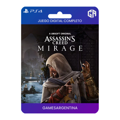 ASSASSIN'S CREED MIRAGE PS4 - comprar online