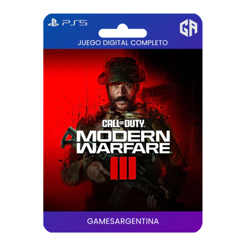 CALL OF DUTY MODERN WARFARE 3 PS5 - DIGITAL - comprar online