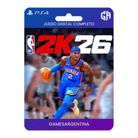 NBA 2K26 PS4 - DIGITAL - comprar online
