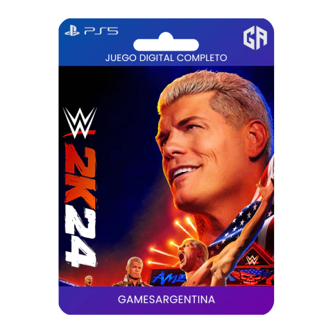 WWE 2K24 PS5 - DIGITAL - comprar online