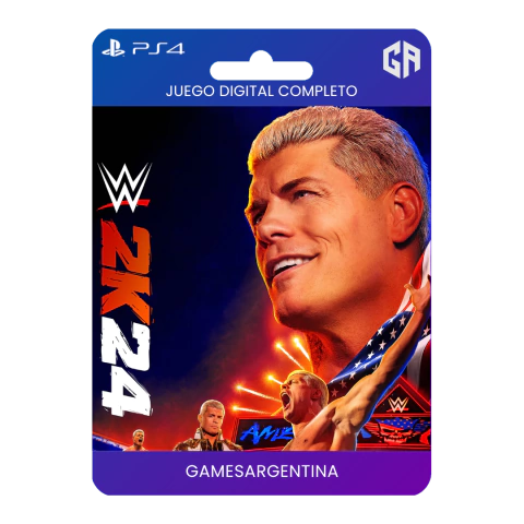 WWE 2K24 PS4 - DIGITAL - comprar online