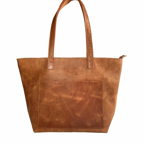 PETIT TOTE CON CIERRE SUELA PAMPA - comprar online