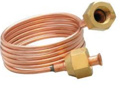 Capilar c/tuercas 1metro