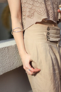 Bracelete de prata de lei