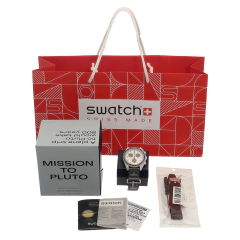RELÓGIO OMEGA X SWATCH MOONSWATCH MISSION TO PLUTO