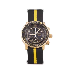 SEIKO CHRONOGRAPH PILOT WATCH SNA411