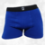 Boxer Liso Algodón/c Lycra - Azul Francia