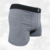 Boxer Liso Algodón/c Lycra - Gris melange oscuro - comprar online