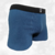 Boxer Liso Algodón/c Lycra - Azul Acero - comprar online