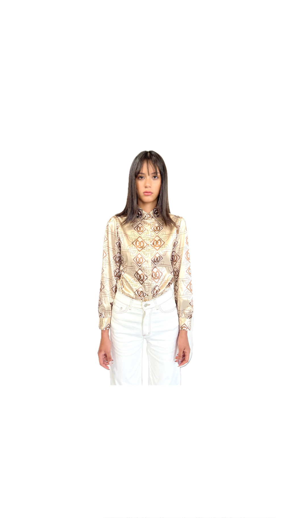 camisa monogram Romantic