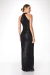 vestido longo de festa camila siqueira paete preto