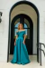 VESTIDO DE FESTA LONGO ZIBELINE OMBRO A OMBRO FLOR - comprar online