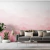 Painel De Parede Montanhas Degradê Rosa 1,56 x 2,70