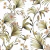 Papel de Parede Flora Tropical Branco com Folhas e Pássaros 84391 - comprar online