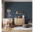 Painel De Parede Estrelas Azul Marinho E Amarelo