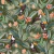 Papel de Parede Flora Tropical Verde Musgo com Tucanos e Folhagem 84902 - comprar online