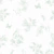 Papel de Parede Provence Borboletas e Flores Verde Menta com Fundo Branco 85701 - comprar online