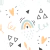Papel de Parede Cute Arco Íris Tiffany (m2) - comprar online