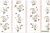 Papel de Parede Listras Floral Morango Aurora - comprar online